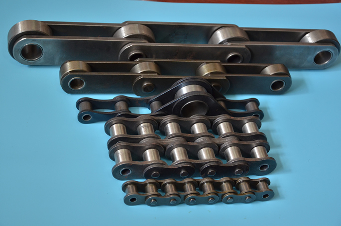 Attachment Roller Chain Industrial Single Strand Steel Conveyor Chain