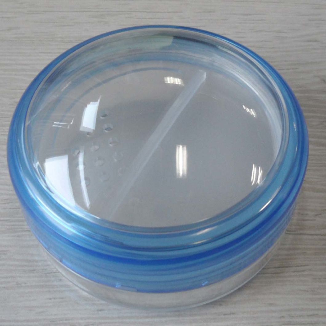 20ml/15ml/10ml/5ml Plastic Cosmetic Loose Powder Case with Rotating Sifter