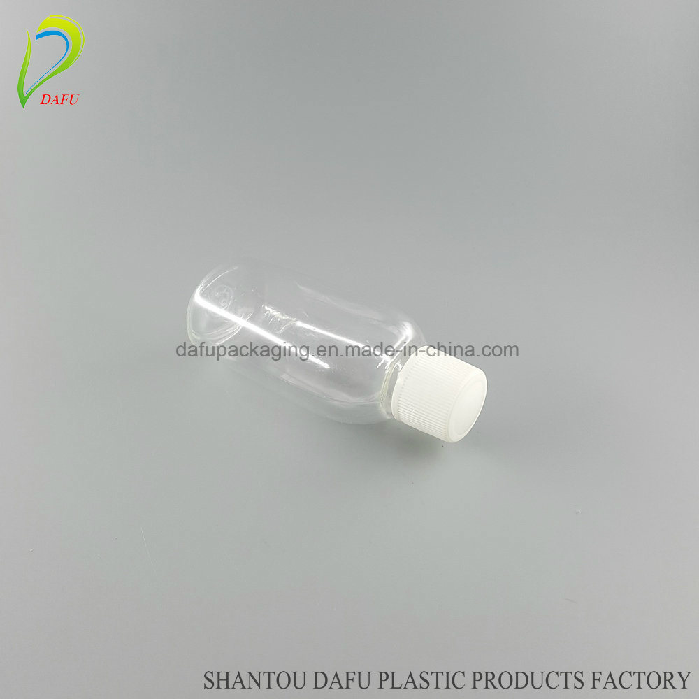 40ml Pet Small Liquid Oblong Clear Bottle