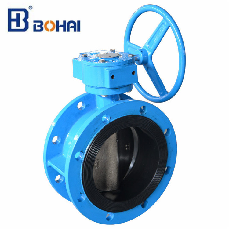 Manual Flanged Butterfly Valve