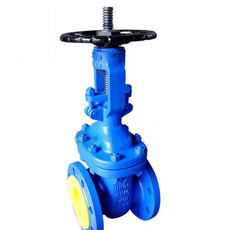 API Stainless Steel 316 Manual Fluorine Lining Gate Valve