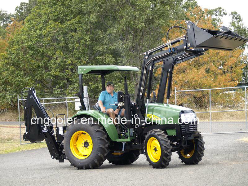 40HP/55HP Tractor with 4in1 Front End Loader, Backhoe, Slasher, Tractor Fel