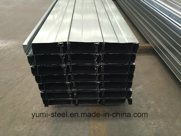 Galvanized and Corrugated Steel Closed Type Floor Decking Sheet