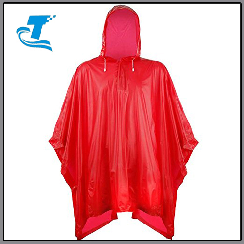 Unisex Adults Plastic Waterproof Rain Poncho