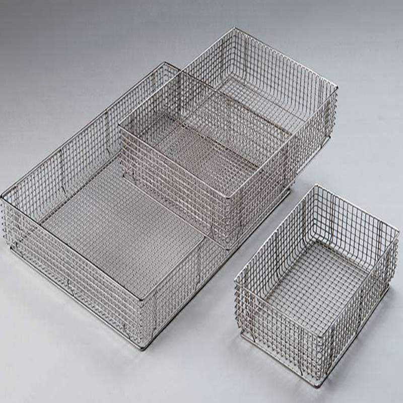 Stainless Steel Instrument Disinfection Basket