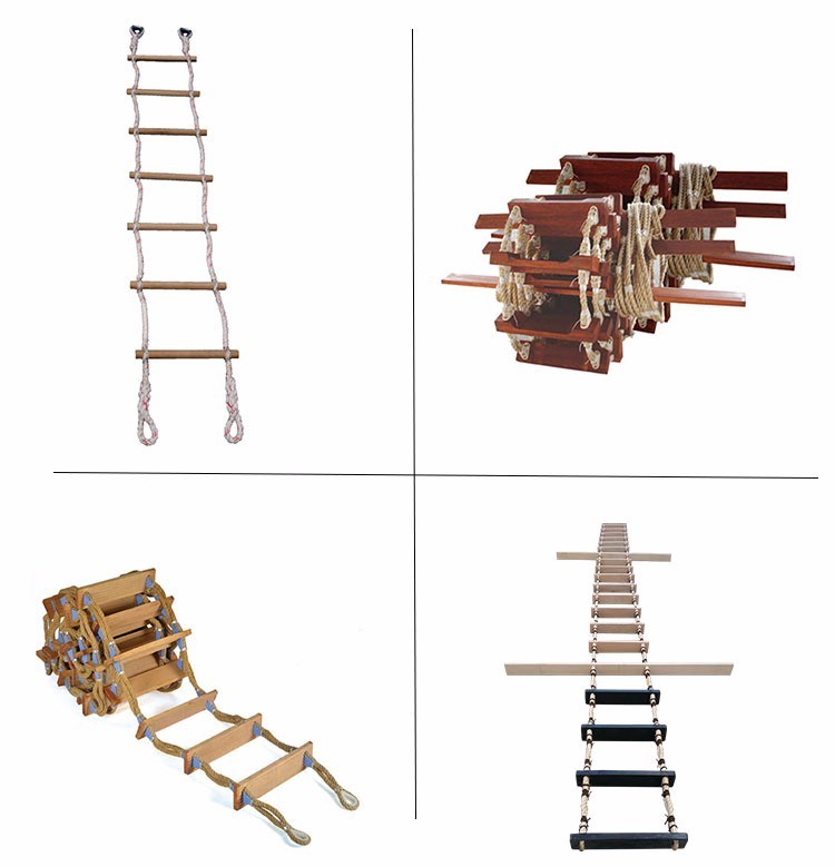 High Quality Wooden Pilot Embarkation Rope Ladder