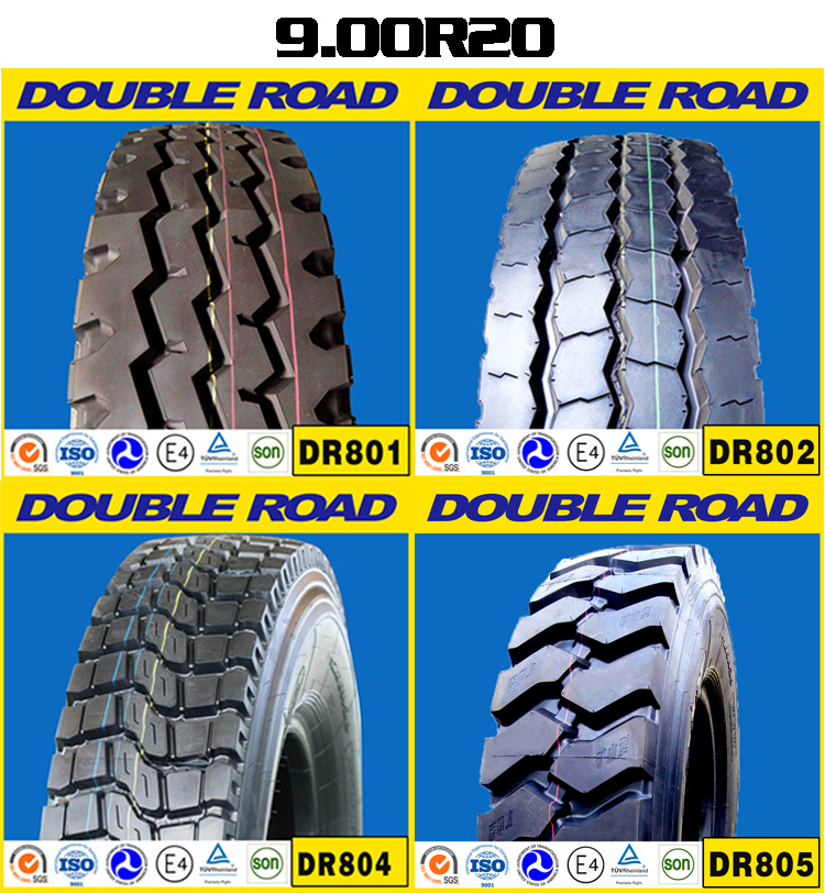 Doubleroad Brand Light Radial Truck Tyre 900r20 825r16 750r16 Inner Tube Truck Tyres