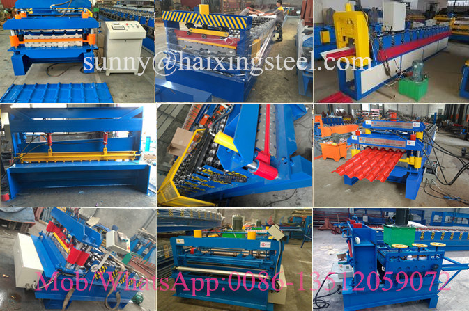 Steel Profile Ridge Cap Roll Forming Machine