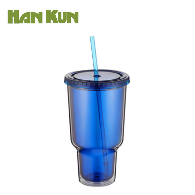 New Products 32oz Plastic Cups Mug with Sealed Lids