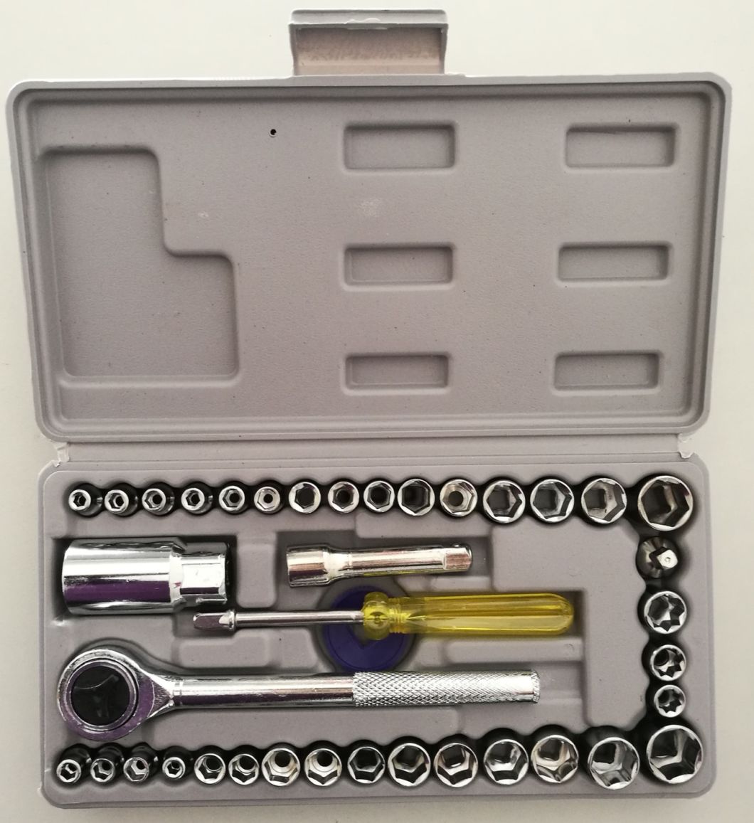Hot Sale-40PC Mini Promotional Socket Tool Kit (FY1040B)