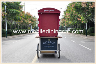 Vintage Hand Pushing Food Cart Hot Sale