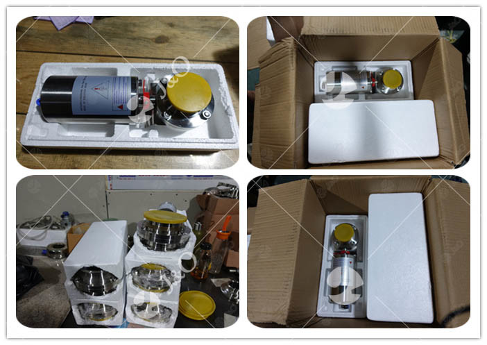 Sanitary Stainless Steel Pneumatic Butterfly Valve