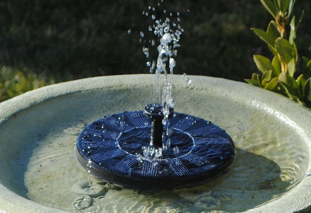 Solar Fountain Pump Garden Pond Bird Bath Water Pump