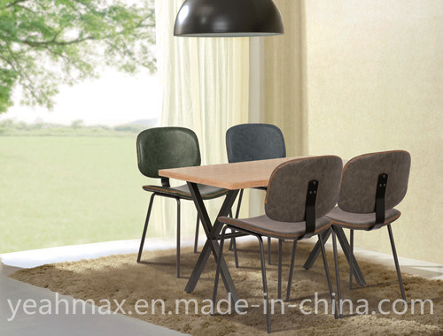 Modern Bar Furniture with PU Upholstered and Metal Frame