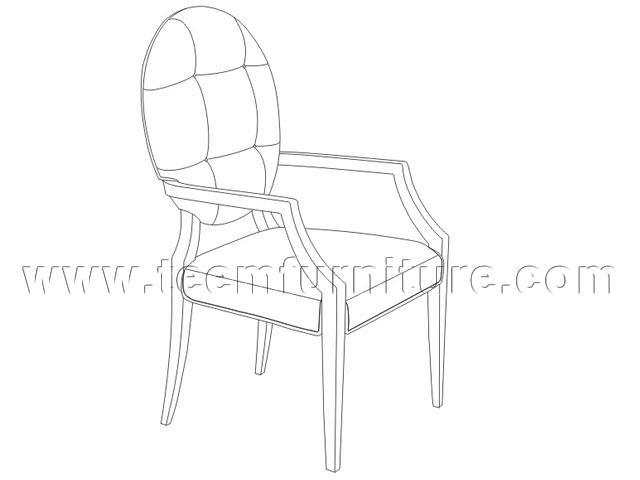 2016 New Style Chair High Quality Dining Chairs Ls-303A European Style Chair Chairs Dining