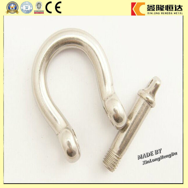 Rigging Hardware Stainless Steel Shackle, D Shackle and Nut Shackle