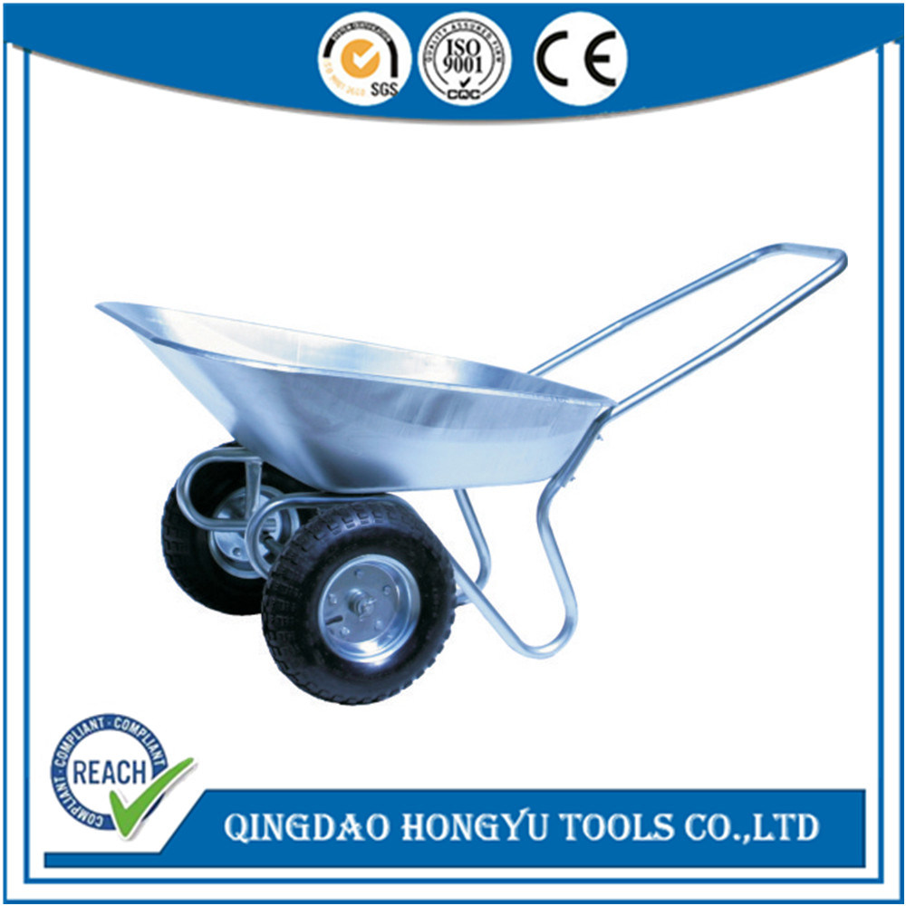 2 Wheels Double Wheels Wheel Barrow for Women (WB6211)