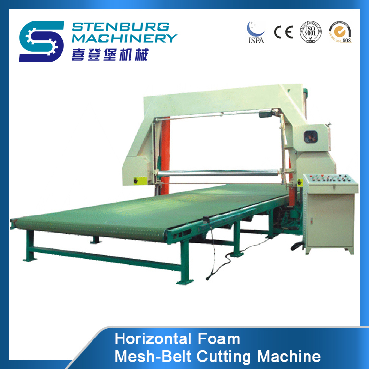 XPQ-WDXF-1650/2150 Horizontal Foam Mesh-Belt Cutting Machine