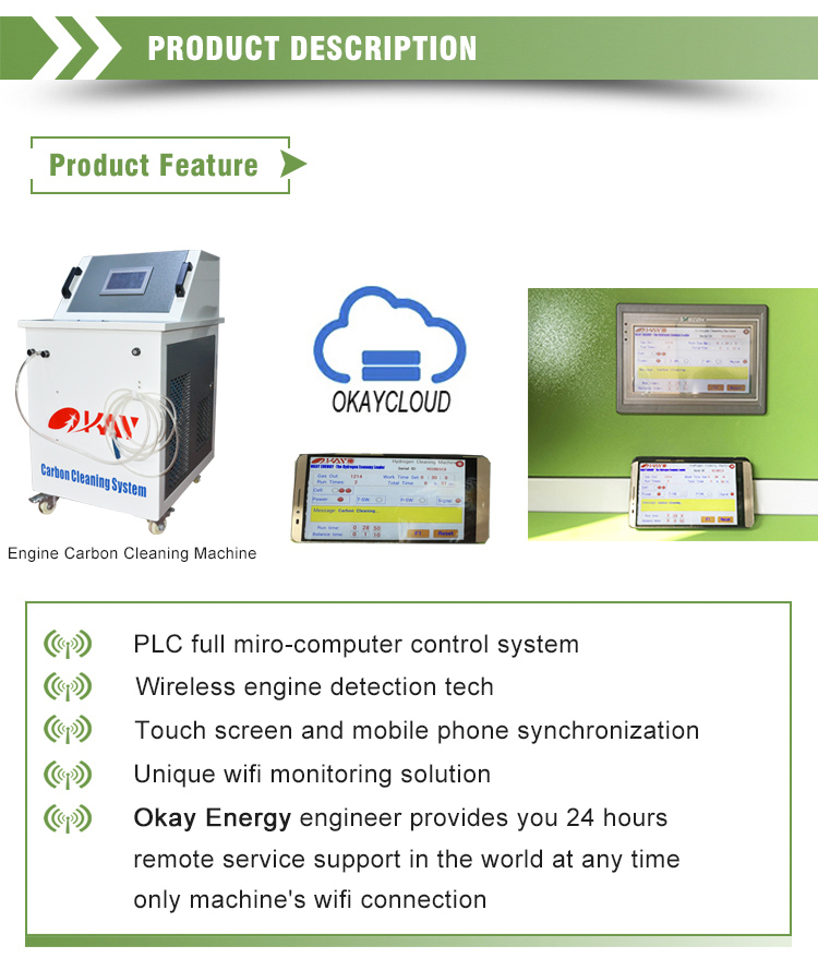 Oxygen Hydrogen Generator Engine Carbon Deposits Cleaner