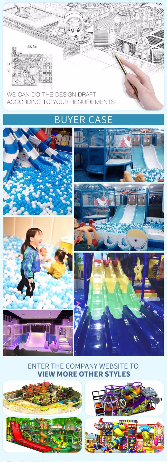 Snow Style Indoor Soft Play Area