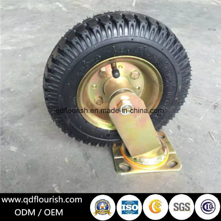 8''x2.50-4 Pneumatic Rubber Heavy Duty Industrial Caster Wheel