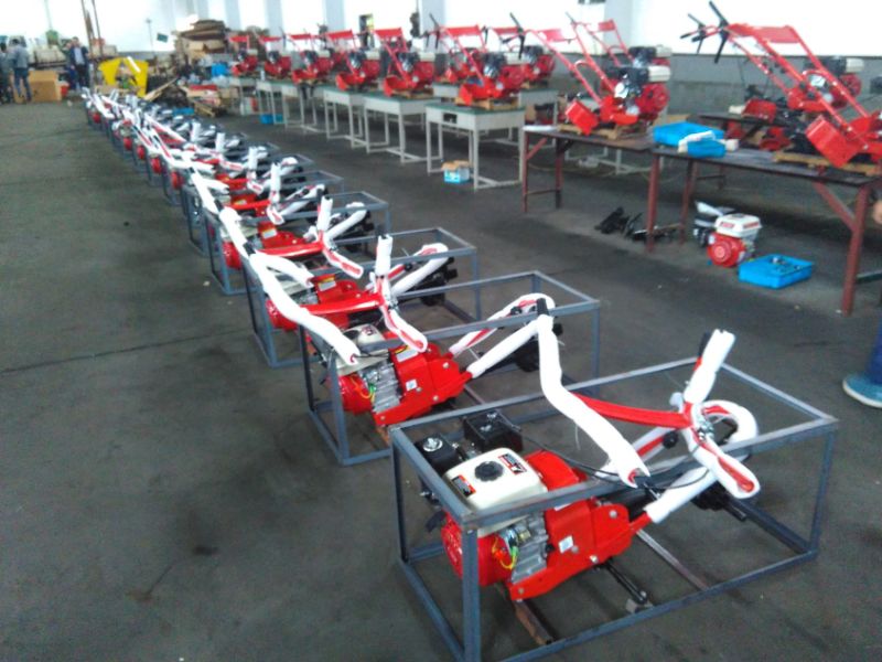 7HP 700mm Self Propelled Mini Tiller Cultivator, Mini Power Tiller, Cultivator Tiller