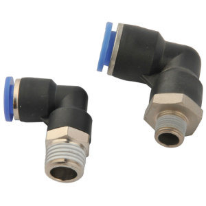 Pl Series Pneumatic Plastic Elbow Pipe Fitting