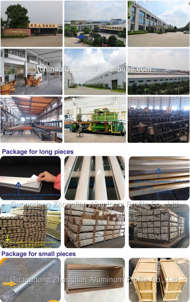 China Manufacturer Anodized Powder Coating Aluminium Profile Square Tube