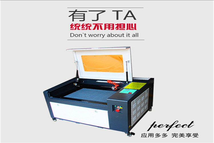 Red Light Location Blows and Flame Retardant 50W 6040 CO2 Laser Engraving Machine