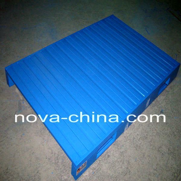 Four-Direction Flat Steel Pallet for Support Pallet Racking