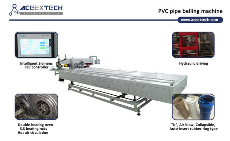 PVC Twin Pipe Extruder Machine