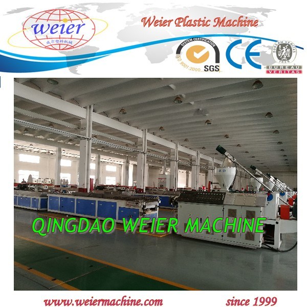 WPC PE Wall Panel Profile Extruder Machinery with High Quality
