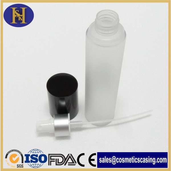 180ml Round Pet Mist Bottle with Sprayer for Cosmetic Packaging