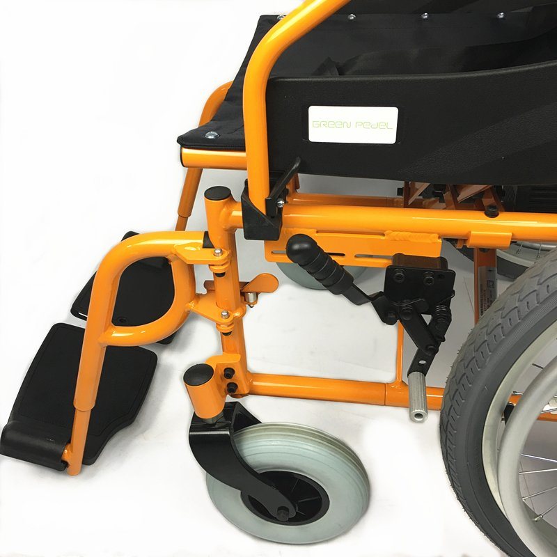 Green Pedel Gp-Kl1 Ce Approved Foldable Electric Wheelchair with Joystick Controller