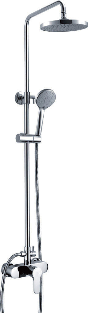 Hotel Home Bathroom Sanitary Ware Bath & Rainshower Column Faucet Set with Handshower (881020C)
