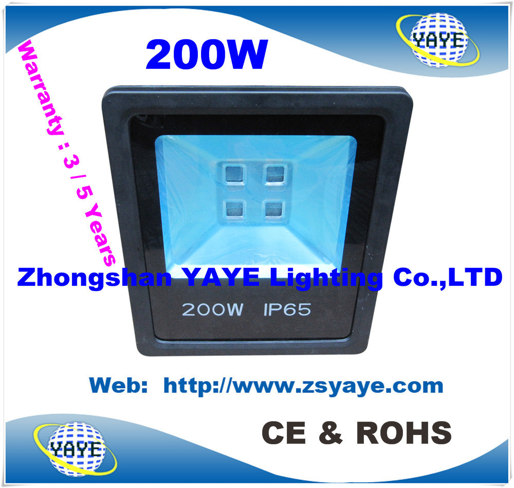 Yaye 18 Hot Sell Ce/RoHS/ 3/5years Warranty 100W 160W 200W LED Flood Light / 120W 160W 200W LED Tunnel Light with USD108/PC