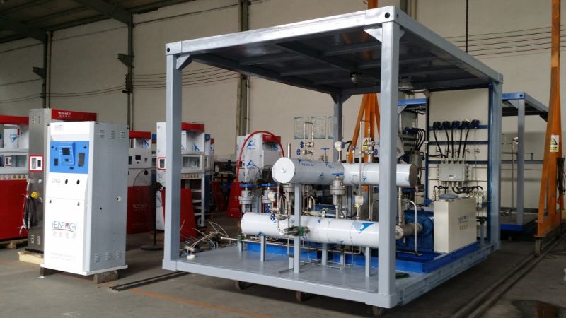 Yenergy Explosion Proof Gas Dispenser LNG Fuel Station Equipment