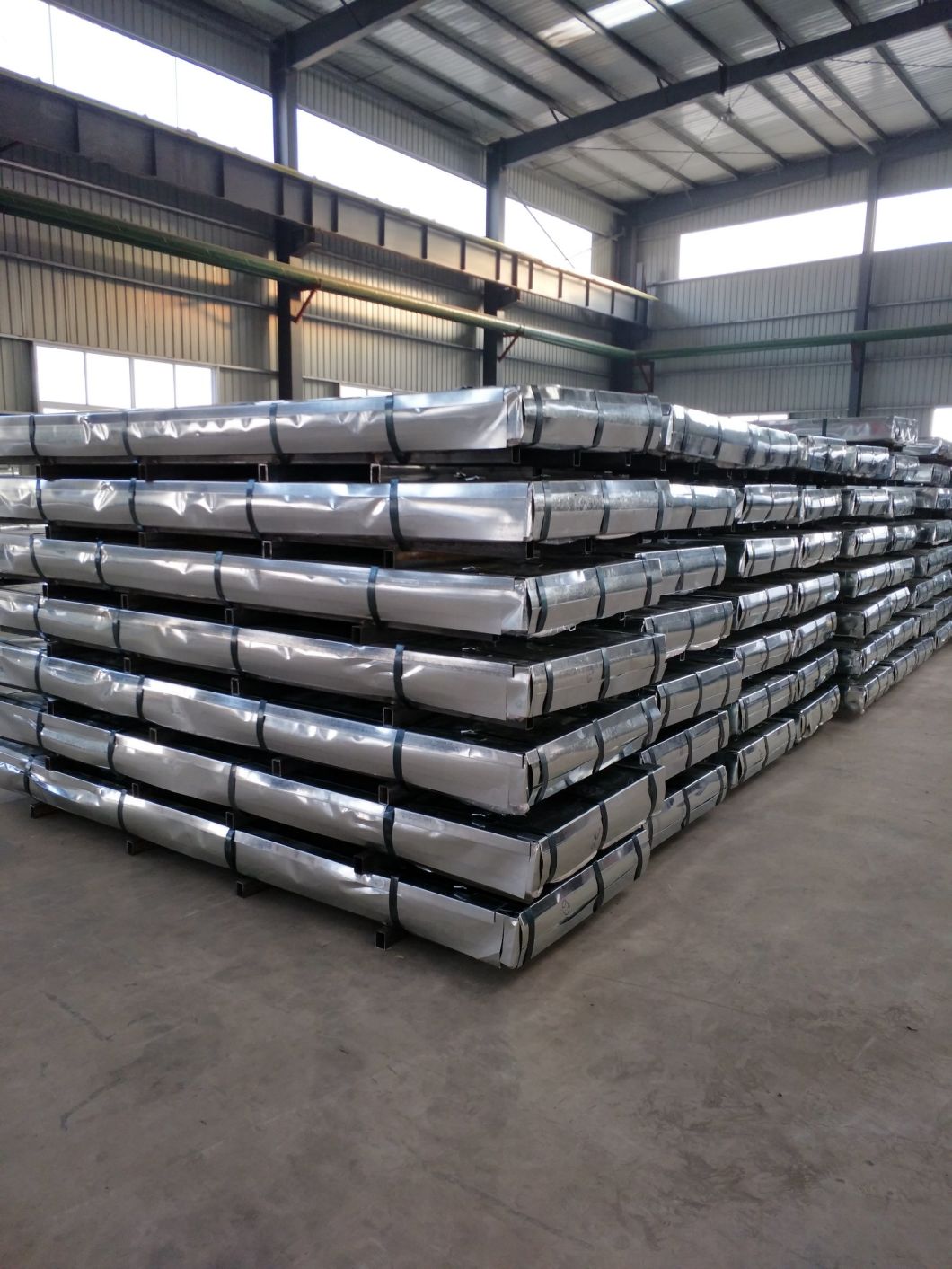 Zinc Coating 40-180g/Galvanized Corrugated Steel Sheet for Roofing