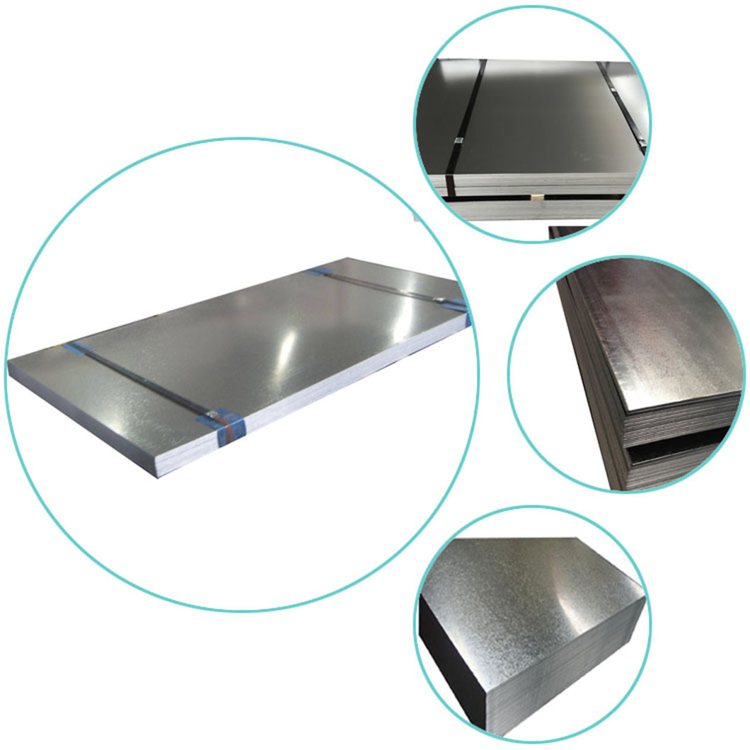 SPCC Dx51 Zinc Cold Rolled/Hot Dipped Galvanized Steel Sheet/Steel Plate for Structure Pipes