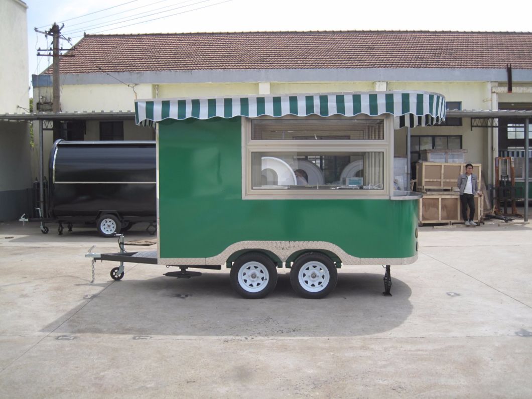 Mobile Food Cargo Trailer Truck Caravan Cart Car Trolley Van