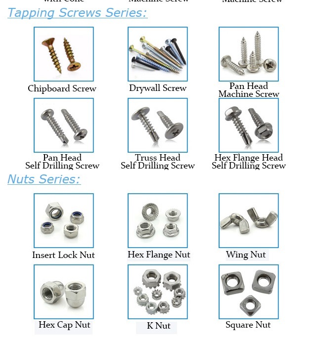 Hex and Round Coupling Nuts