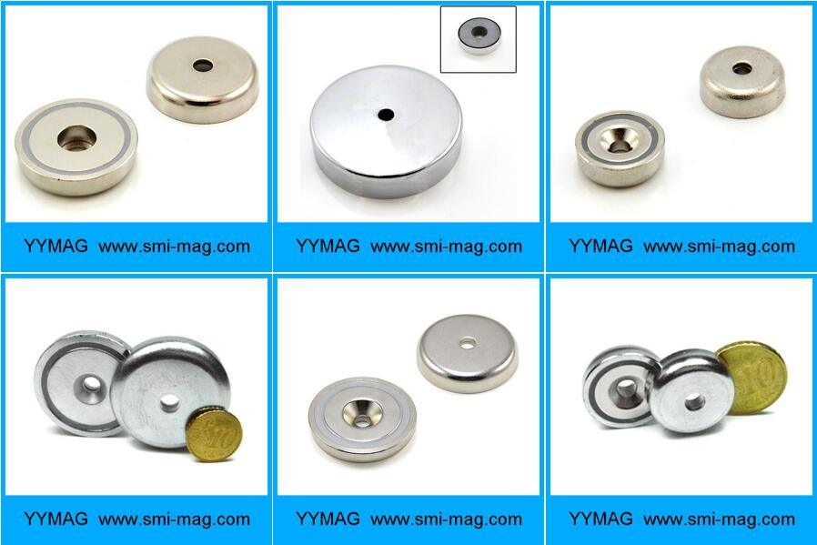 Rubber Coated Neodymium Pot Magnets on Car Roof