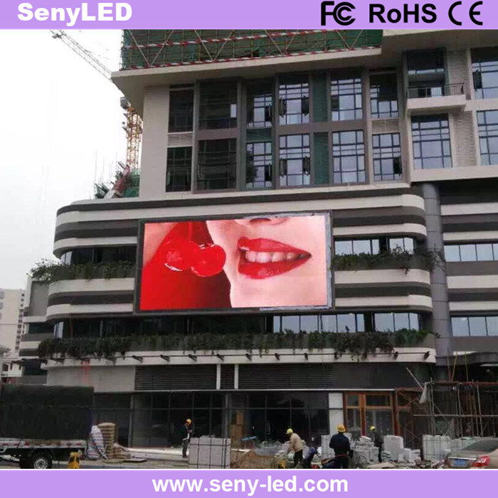 P8 High Brightness Energy Saving Full Color Outdoor Fixed LED Display for Advertising