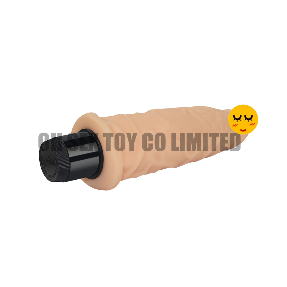 Vibrating Plastic Dick Sex Toy for Women