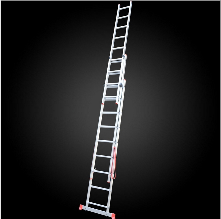 Hot Sale Aluminum Ladder Rope Control Extended Fire Escape Ladder