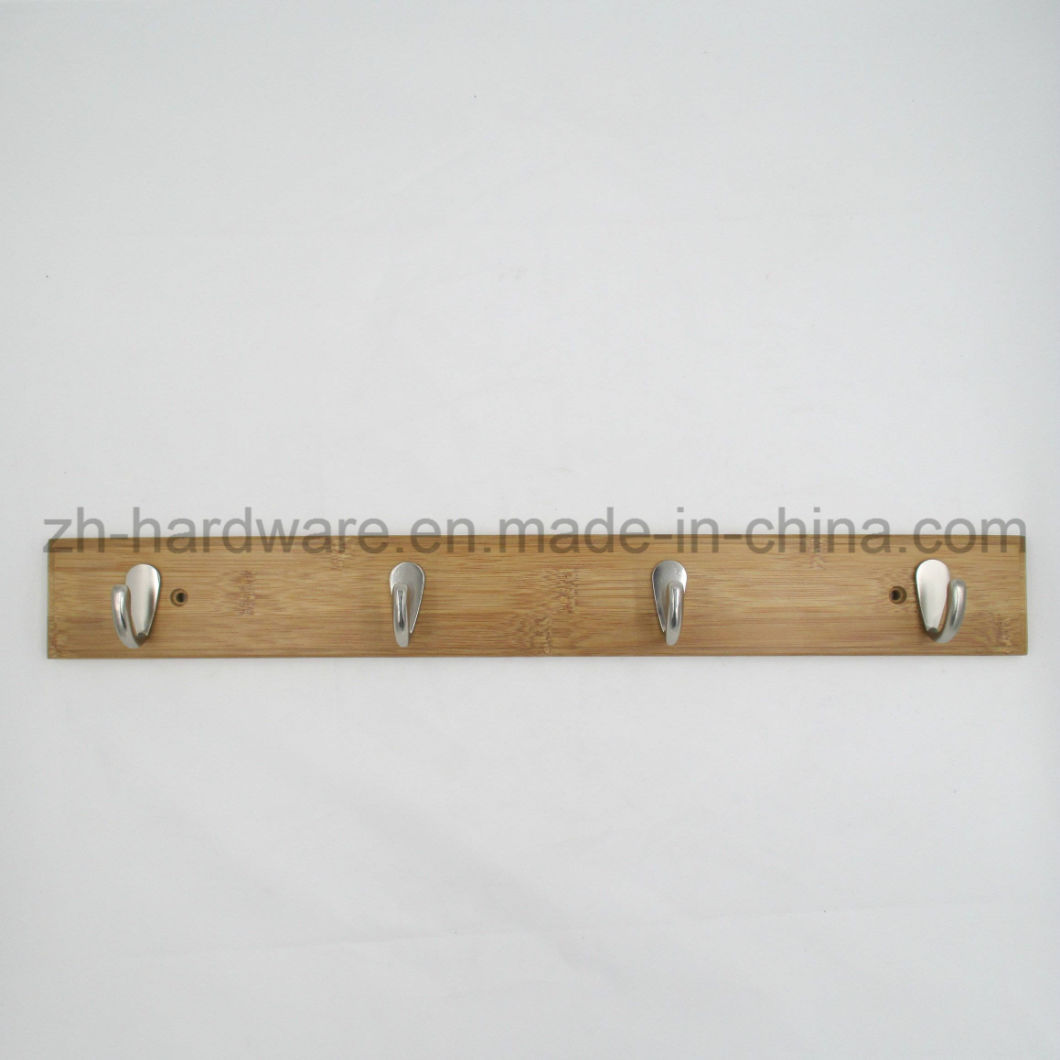 Hot Sale Beautiful Clothes Hook Wooden & Metal Board Hook (ZH-7034)