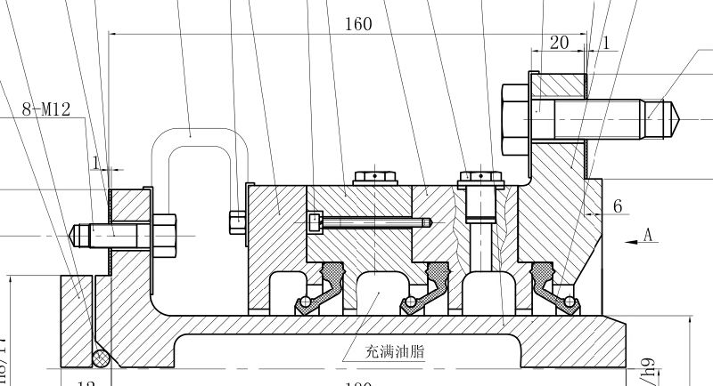 Marine Propeller Shaft Sealing / Aft and Fwd Oil Lubricant Shaft Seal