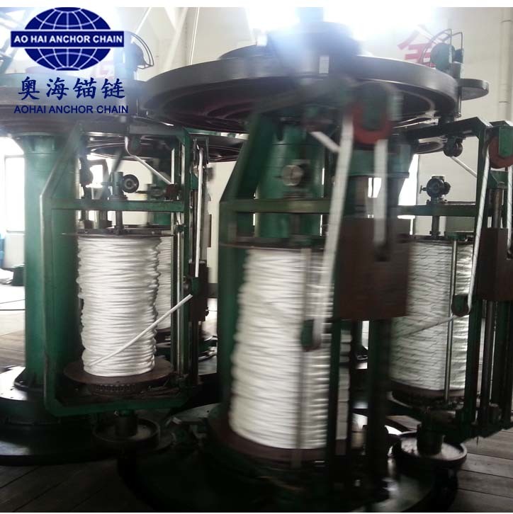 112mm Double- Braided Nylon/PE/PP/UHMWPE Floating Mooring Rope