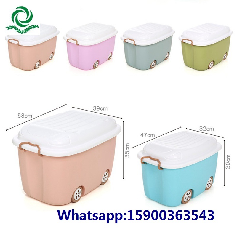 Kitchen Round Household Open Top Plastic Wastebin