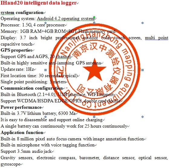 Gnss Hi-Target Rtk A10 GPS Rtk Receiver (SL600)